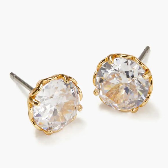 kate spade Jewelry - Kate Spade That Sparkle Round Earrings Studs (Brand New with Dust Bag)